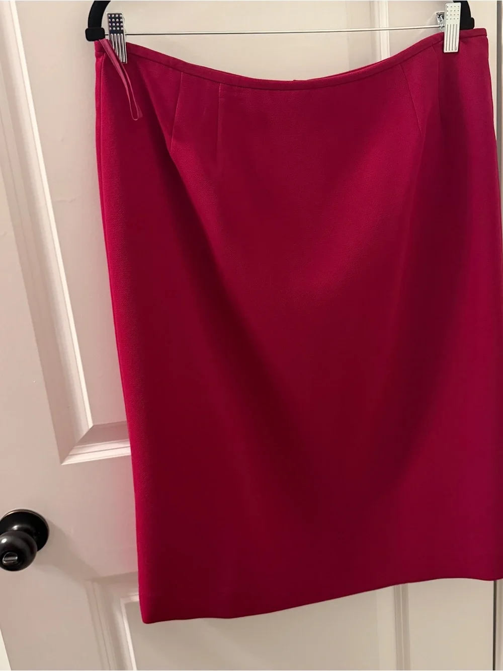 Kasper 14 Vibrant Fuchsia 2Pc Jacket Blazer and Skirt Set